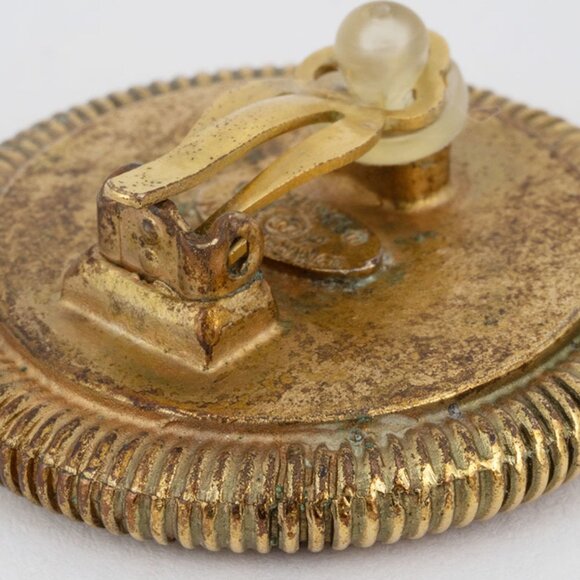 CHANEL Gold Earrings - Picture 8 of 11